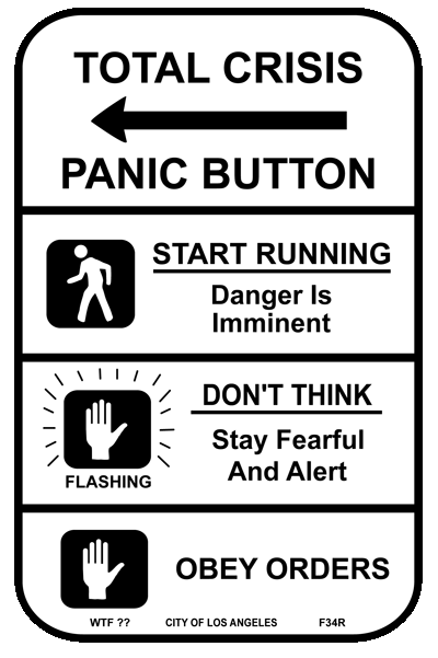 Total Crisis Panic Button - Left
