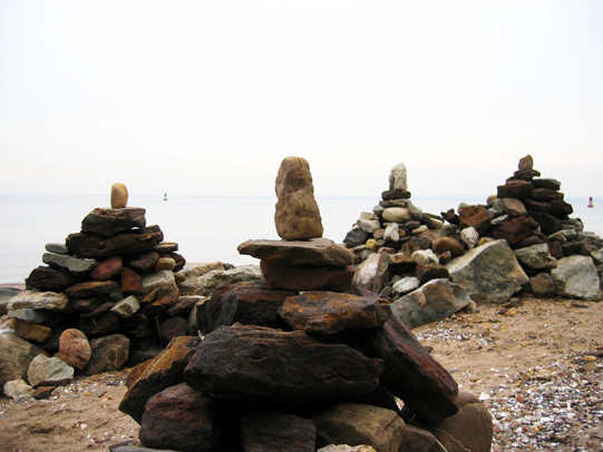 rock cairns